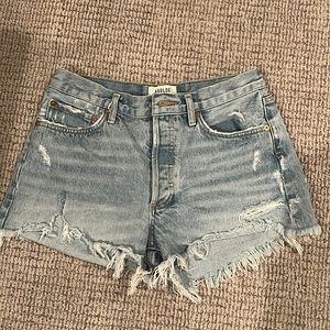 Agolde Parker high-rise shorts